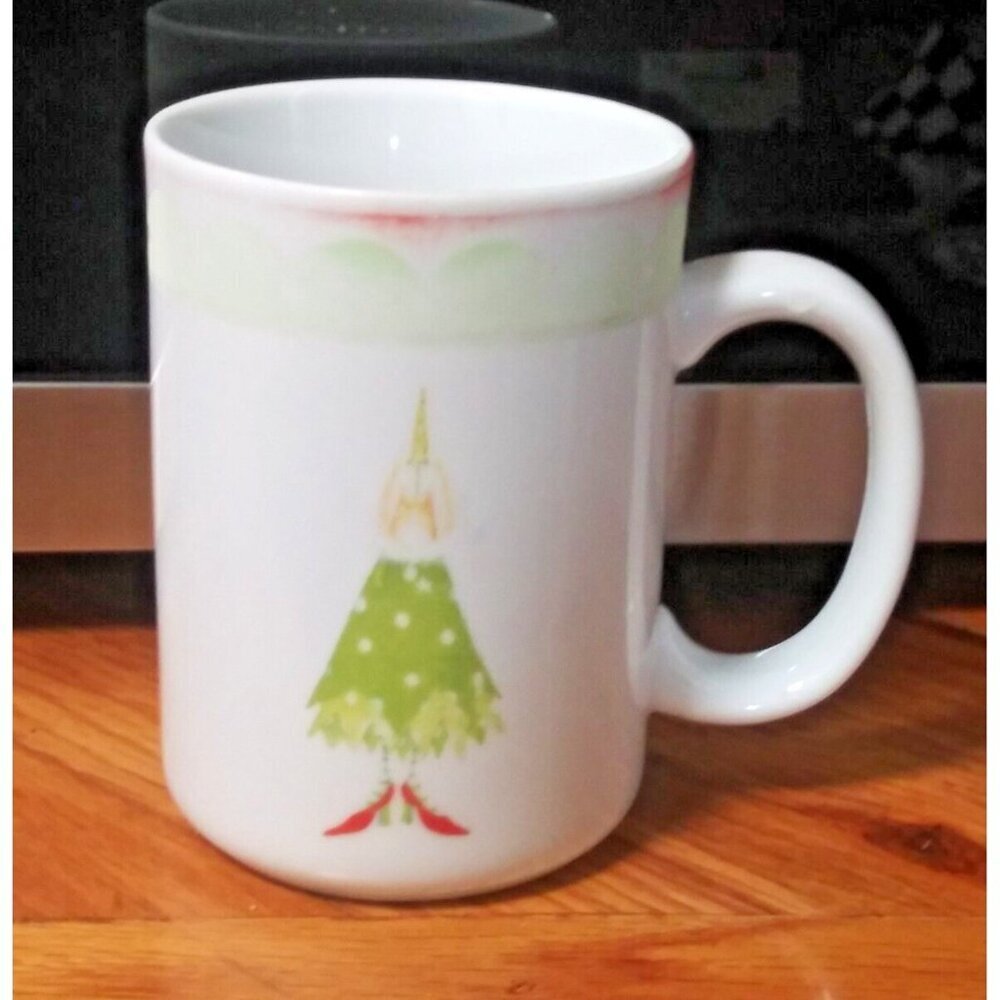 Department 56 Patience Brewster Christmas Mug Krinkles RARE Retired HTF vtg 4.75